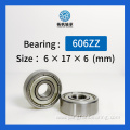 Deep Groove Ball Bearing 606zz/2rs